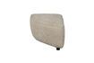 Miniature 1-seater footstool left in beige fabric Hunter 5