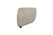 Miniature 1-seater footstool right in beige fabric Hunter 5