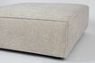 Miniature 1-seater ottoman in beige fabric Hunter 6