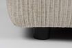 Miniature 1-seater ottoman in beige fabric Hunter 9