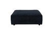 Miniature 1-seater ottoman in blue fabric Hunter 1