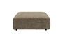 Miniature 1-seater ottoman in green fabric Hunter Clipped