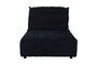 Miniature 1-seater sofa element in blue fabric Hunter Clipped