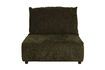 Miniature 1-seater sofa element in forest green fabric Hunter 1