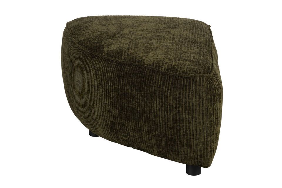 1-seater sofa element in forest green fabric Hunter - 1