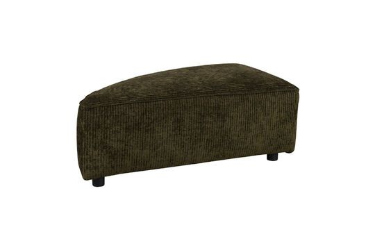 1-seater sofa element in forest green fabric Hunter Clipped