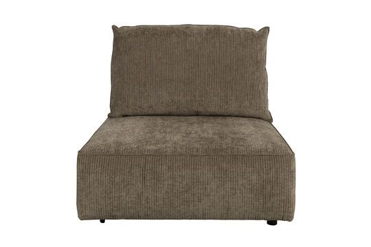 1-seater sofa unit in green fabric Hunter Clipped