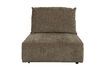 Miniature 1-seater sofa unit in green fabric Hunter 1