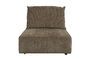 Miniature 1-seater sofa unit in green fabric Hunter Clipped