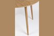 Miniature 100' Beige Wood Round Dining Table Fabio 14