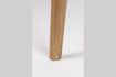 Miniature 100' Beige Wood Round Dining Table Fabio 16