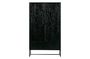 Miniature 2-sided black cabinet Silas Clipped