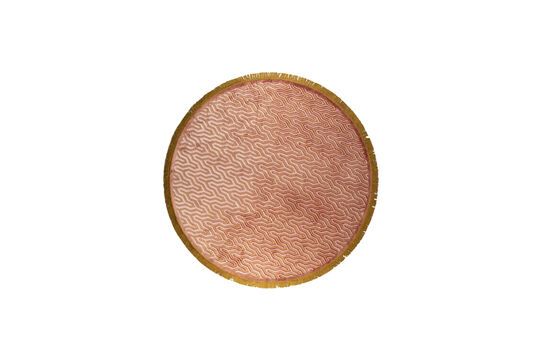 200cm round carpet in pink SoSoft fabric Clipped