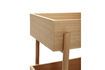 Miniature 3 compartments shelf in beige wood Stack 5