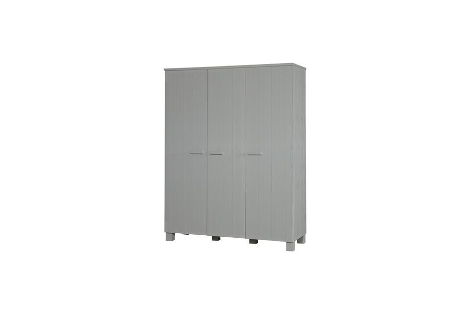 The Dennis series is available in two colors: concrete gray and steel gray