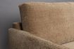 Miniature 3-seater sofa in camel fabric left Harper 4