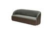 Miniature 3-seater sofa in khaki Clive polyester 1