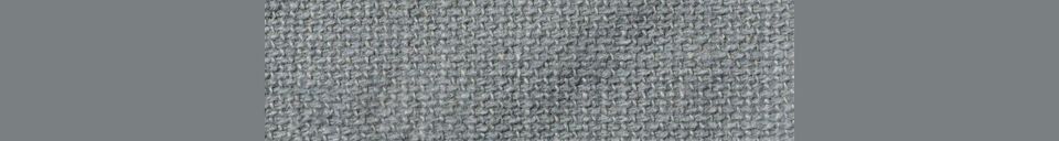 Material Details 3-seater sofa in Turia grey fabric