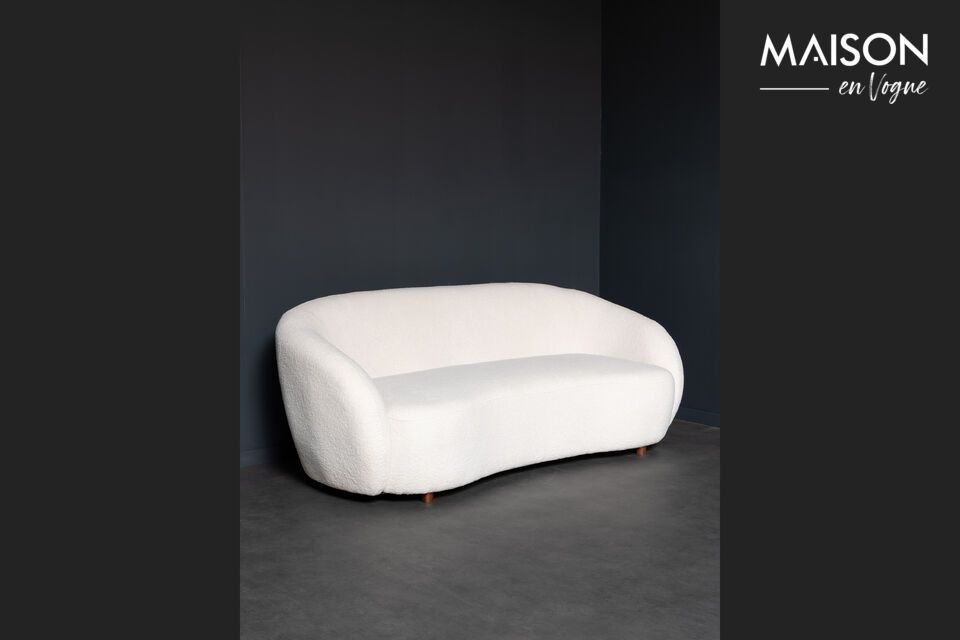 Elegant, eco-friendly sofa for responsible comfort.