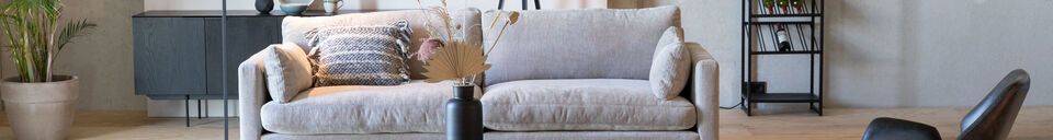 Material Details 3-seater Summer latte Sofa