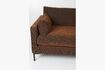 Miniature 7-seater corner sofa in terra cotta fabric Summer 6