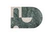 Miniature Abrianna green marble cutting board 1