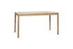 Miniature Acorn light oak veneer dining table 1