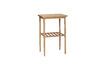 Miniature Acorn light oak veneer side table 1