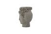 Miniature Akira grey stoneware vase H30 6