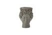 Miniature Akira grey stoneware vase H30 1