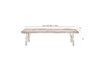 Miniature Alagon Bench 120 centimeters 17