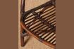 Miniature Alamo brown rattan armchair 5