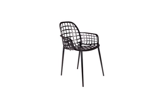 Albert Kuip garden armchair black