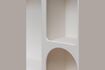 Miniature Alcove white wooden Chipboard shelf 6