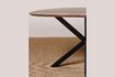 Miniature Alegre dark wood dining table 2