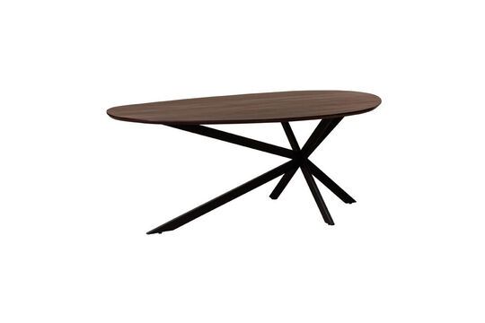 Alegre dark wood dining table Clipped