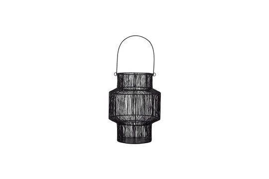 Alive black metal lantern Clipped