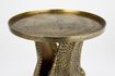 Miniature Alligator gold aluminum side table 4