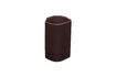 Miniature Amare burgundy ceramic jar 8