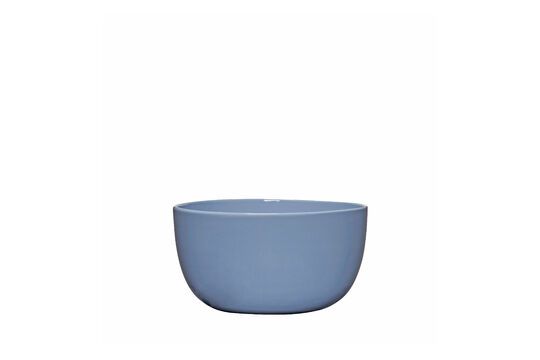 Amare large light blue ceramic bowl Clipped