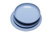 Miniature Amare light blue ceramic bread plate 2