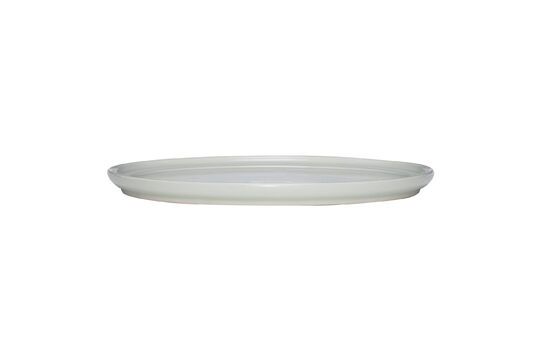 Amare sand ceramic dinner plate Clipped