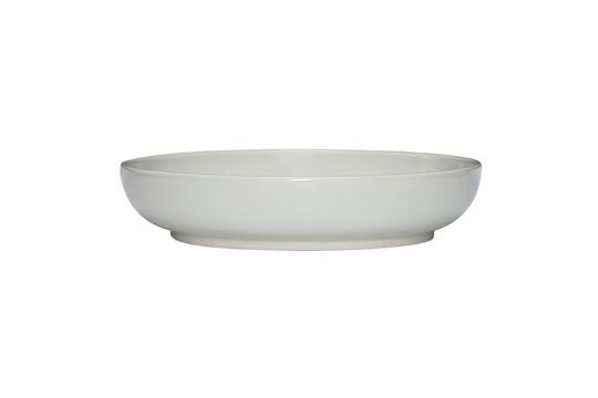 Amare sand ceramic soup plate Clipped