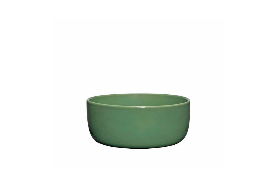 Amare small green ceramic bowl Hübsch