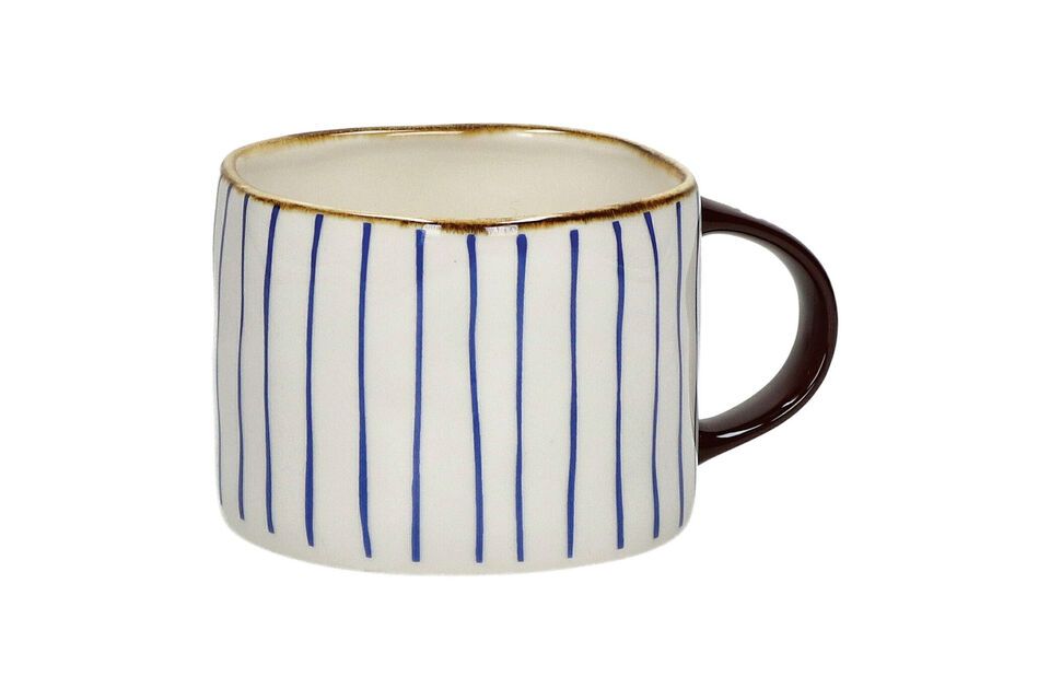 Anafi white porcelain mug Pomax