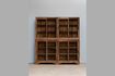 Miniature Anatole dark wood bookcase 1