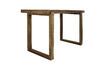 Miniature Andalucia brown wooden high table 1