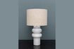 Miniature Anila white ceramic table lamp 1