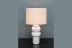 Miniature Anila white ceramic table lamp 2