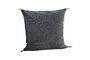 Miniature Anthracite cotton cushion cover Curacite Clipped